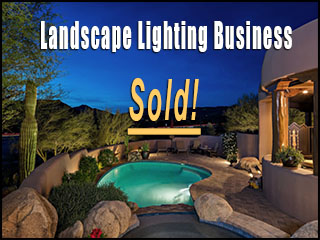 Phoenix Area landscape lighting business sold